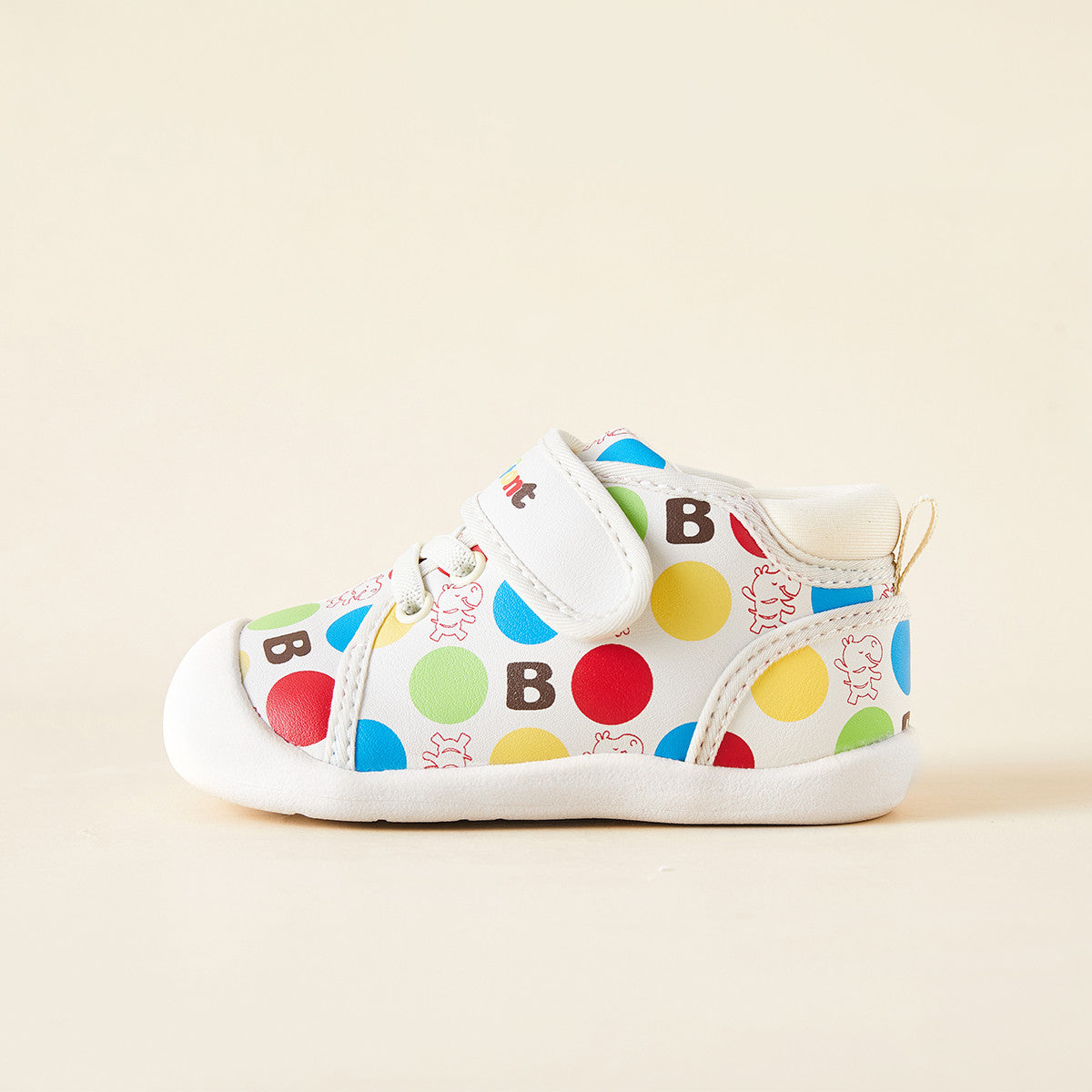 BabyFront ColorPop Prewalkers – Soft Sole Baby Shoes with Fun Polka Dot Design - 13 view