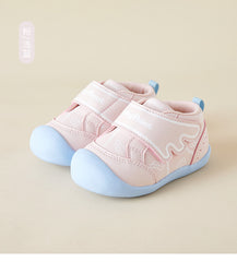 BabyFront 天使翅膀學步鞋 - 白色/紫色嬰幼兒學步鞋