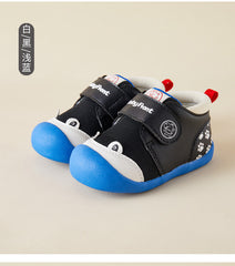 BabyFront 幼兒學步鞋，適合 1-3 歲，柔軟鞋底，透氣網布與防滑 TPR 大底
