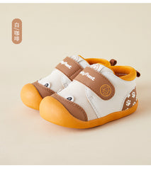 BabyFront 幼兒學步鞋，適合 1-3 歲，柔軟鞋底，透氣網布與防滑 TPR 大底