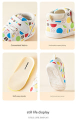 BabyFront  ColorPop Prewalkers – Soft Sole Baby Shoes with Fun Polka Dot Design - 9 view
